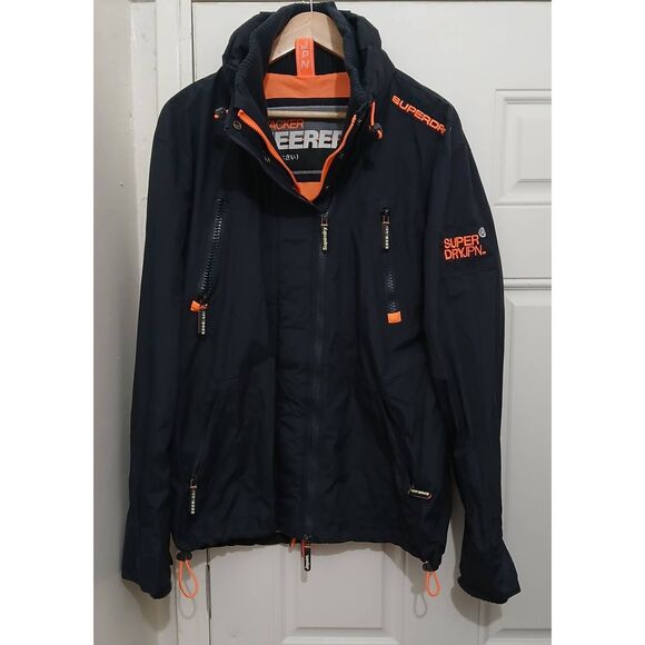 Superdry Other - Superdry mens xl tough strong windbreaker nylon jacket navy blue